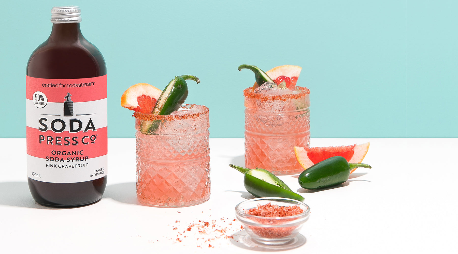 GRAPEFRUIT & JALAPENO PALOMA