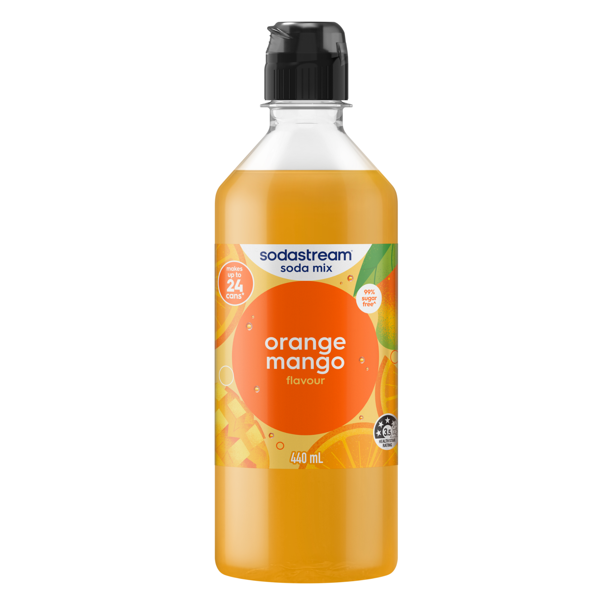 Classics Diet Orange Mango Soda Drink Mix 440ml sodastream