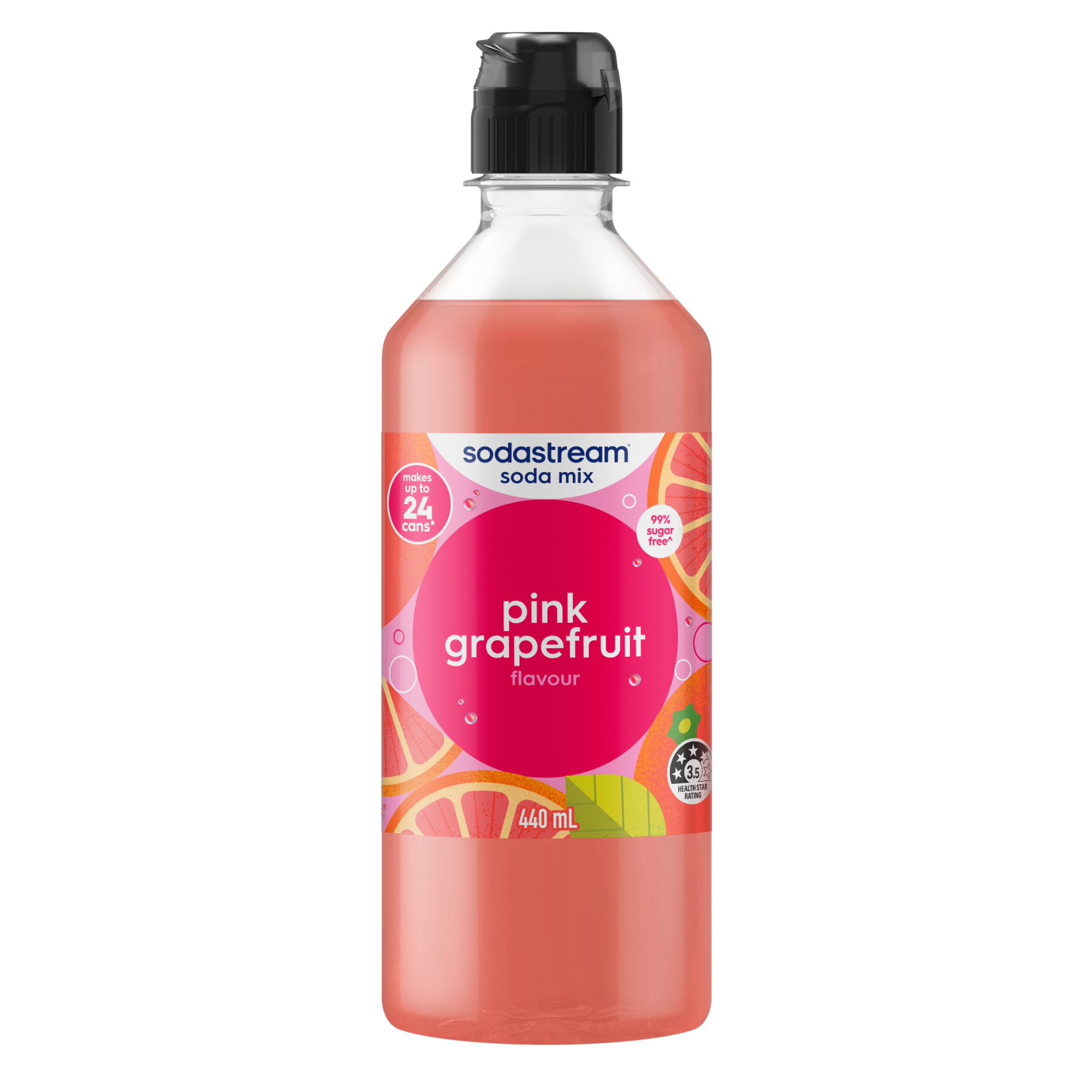 Classics Diet Pink Grapefruit Soda Drink Mix 440ml