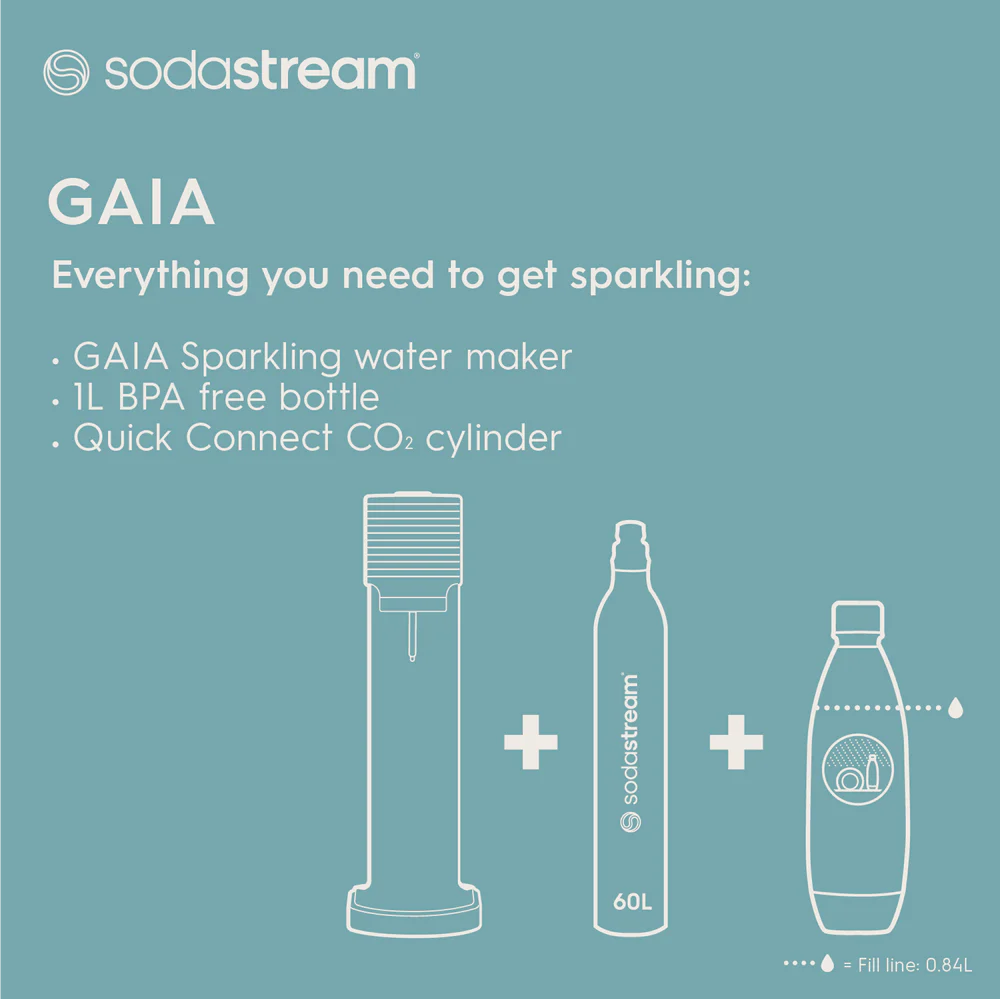 SodaStream Gaia Black