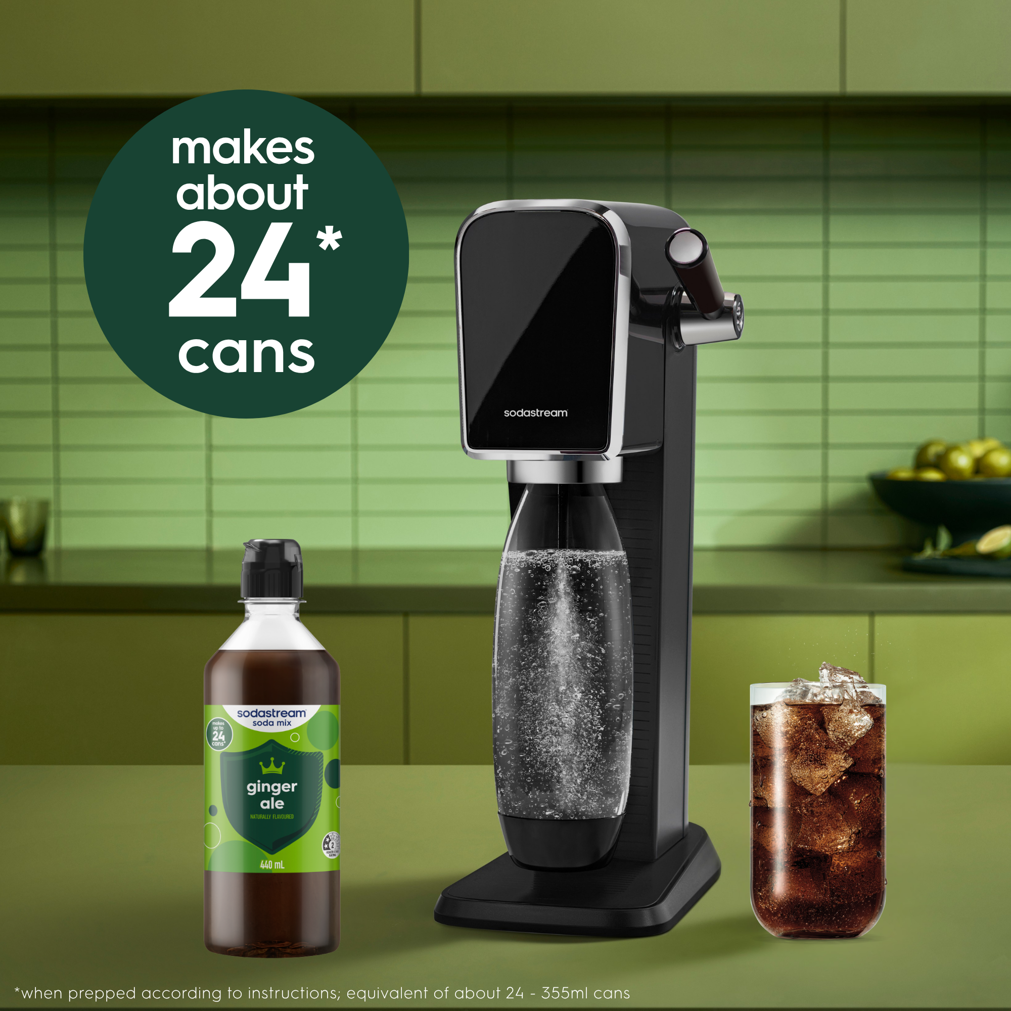 Classics Ginger Ale Soda Drink Mix 440ml