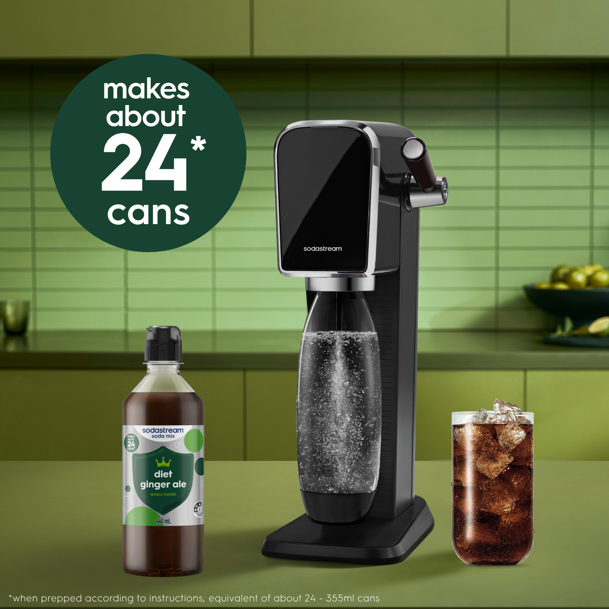 Classics Diet Ginger Ale Soda Drink Mix 440ml