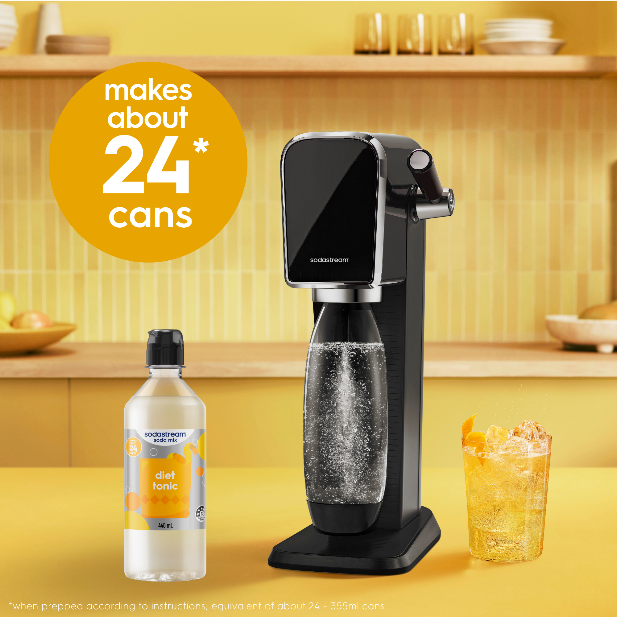 Classics Diet Tonic Soda Drink Mix 440ml