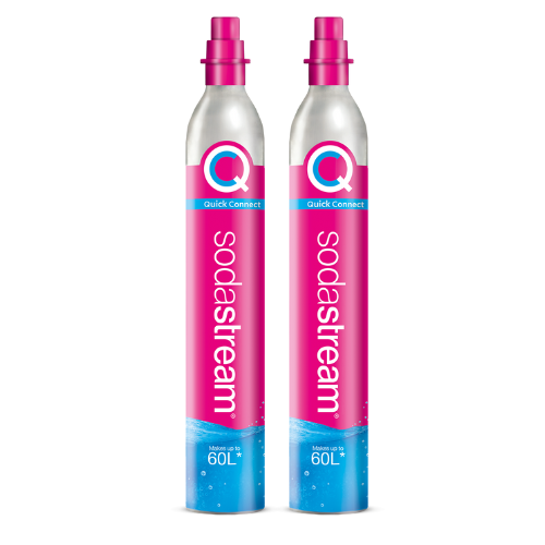 60L Quick Connect Refill Cylinder (2 Pack) sodastream