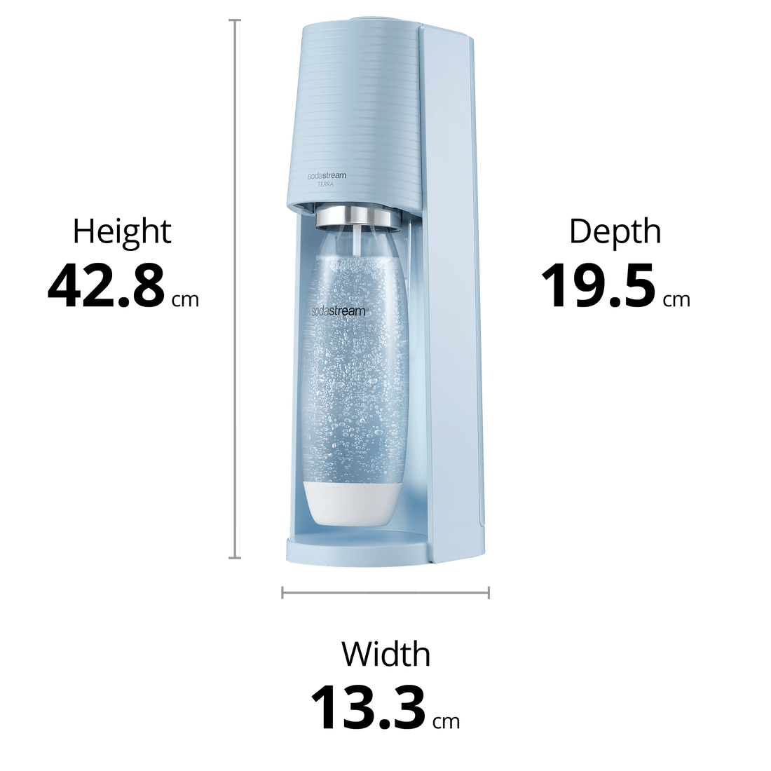 SodaStream Terra Misty Blue