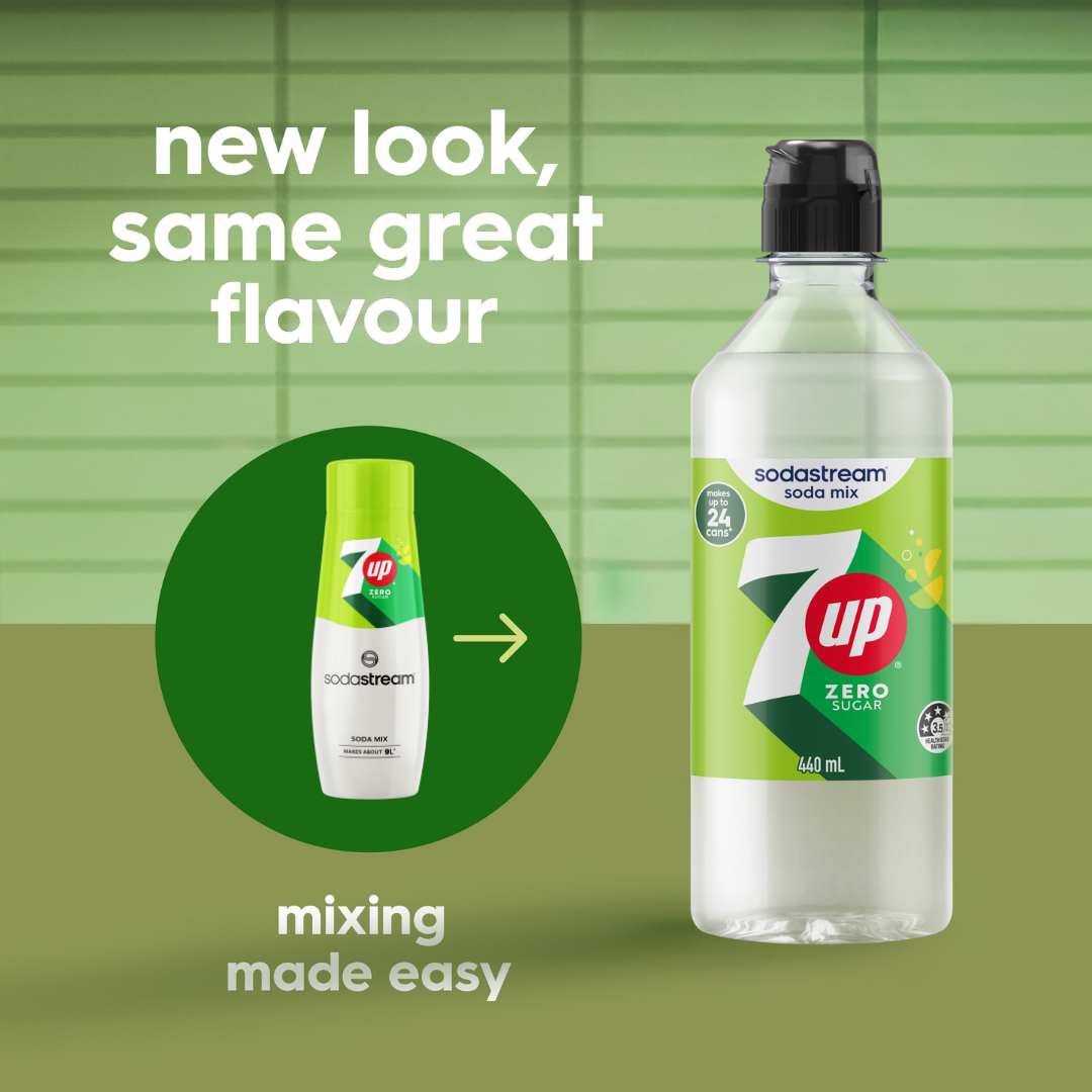 7 Up Zero® Soda Drink Mix 440ml