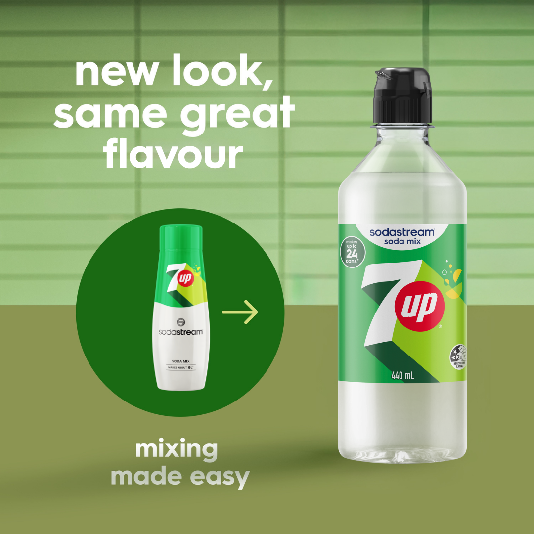 7 Up® Max Soda Drink Mix 440ml