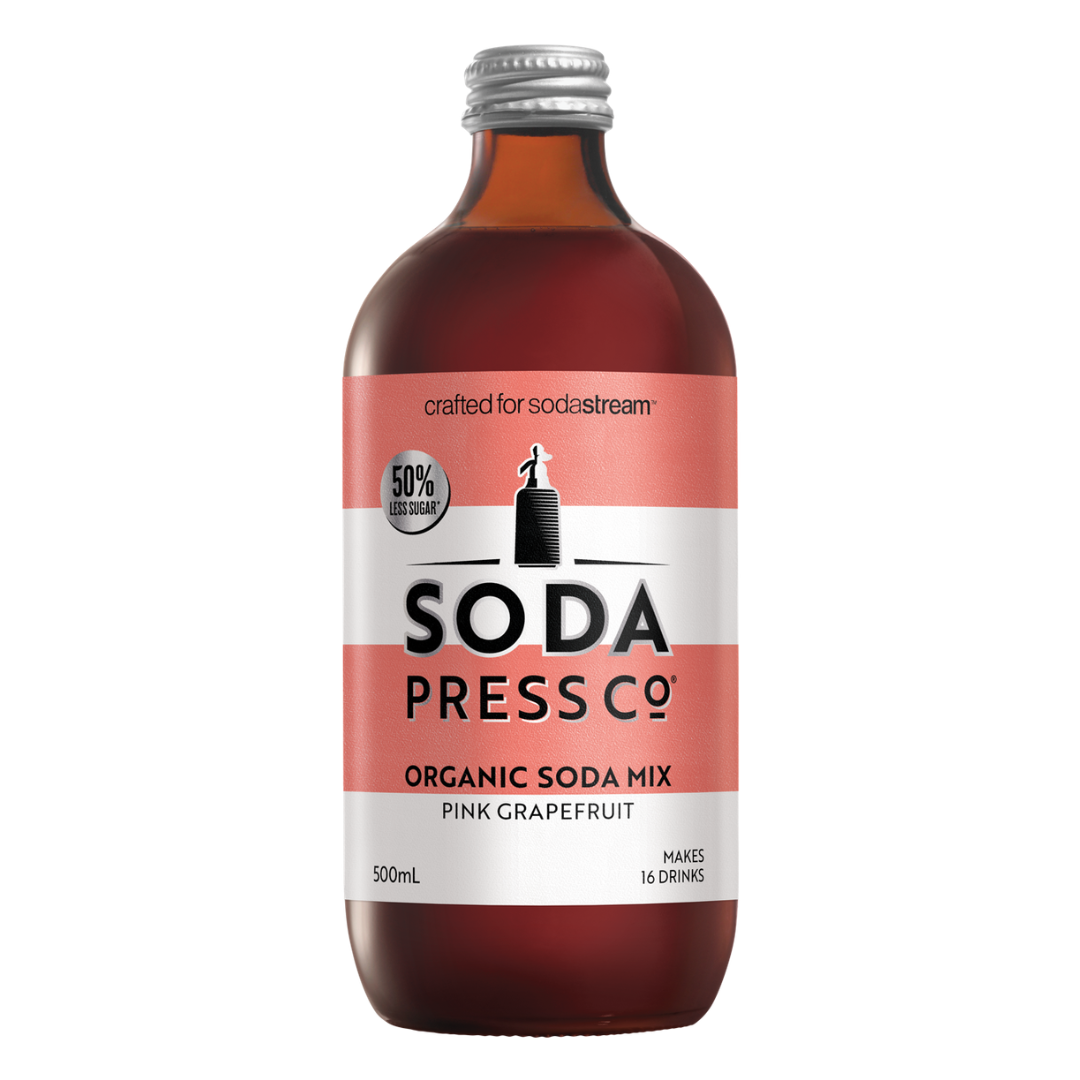 Soda Press Pink Grapefruit sodastream