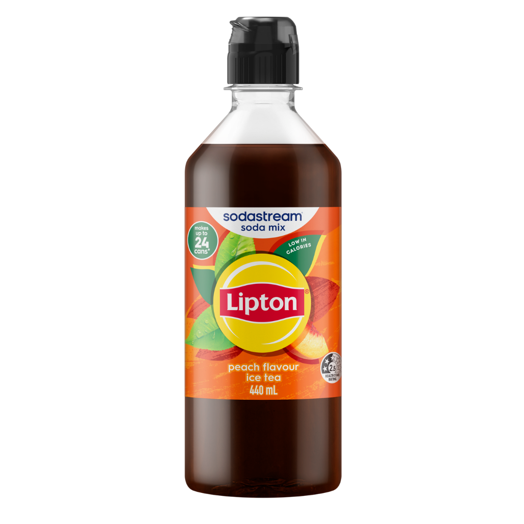 Lipton® Ice Tea Peach Soda Drink Mix 440ml sodastream