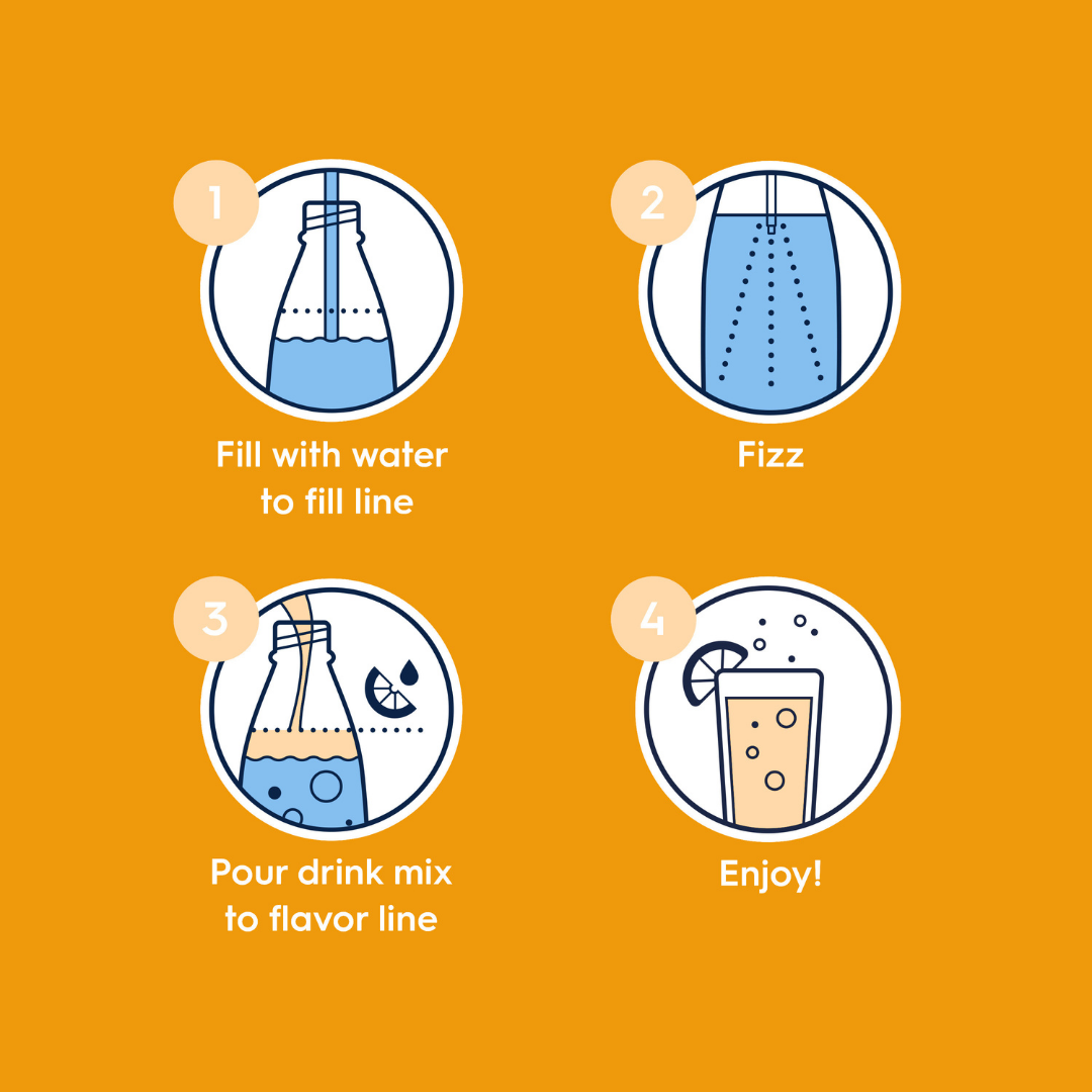 Lipton® No Sugar Ice Tea Peach Soda Drink Mix 440ml