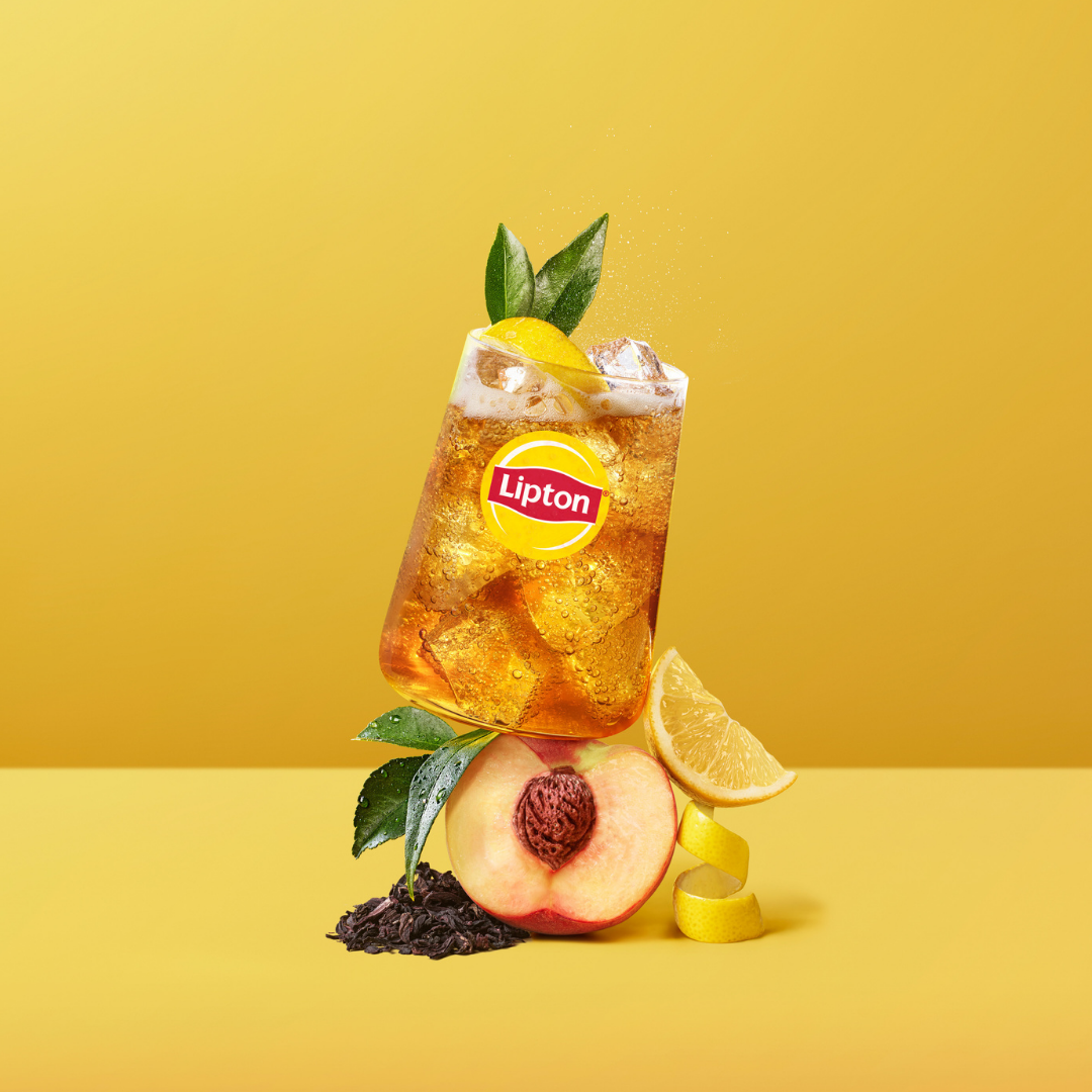 Lipton® No Sugar Ice Tea Peach Soda Drink Mix 440ml