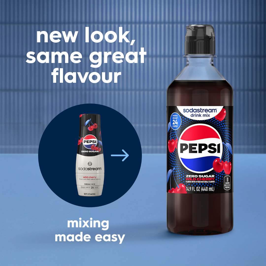 Pepsi Max® Cherry Soda Drink Mix 440ml