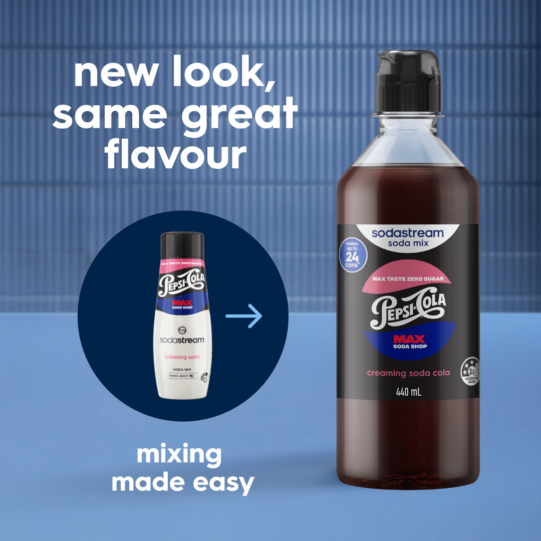 Pepsi Max® Cream Soda Drink Mix 440ml