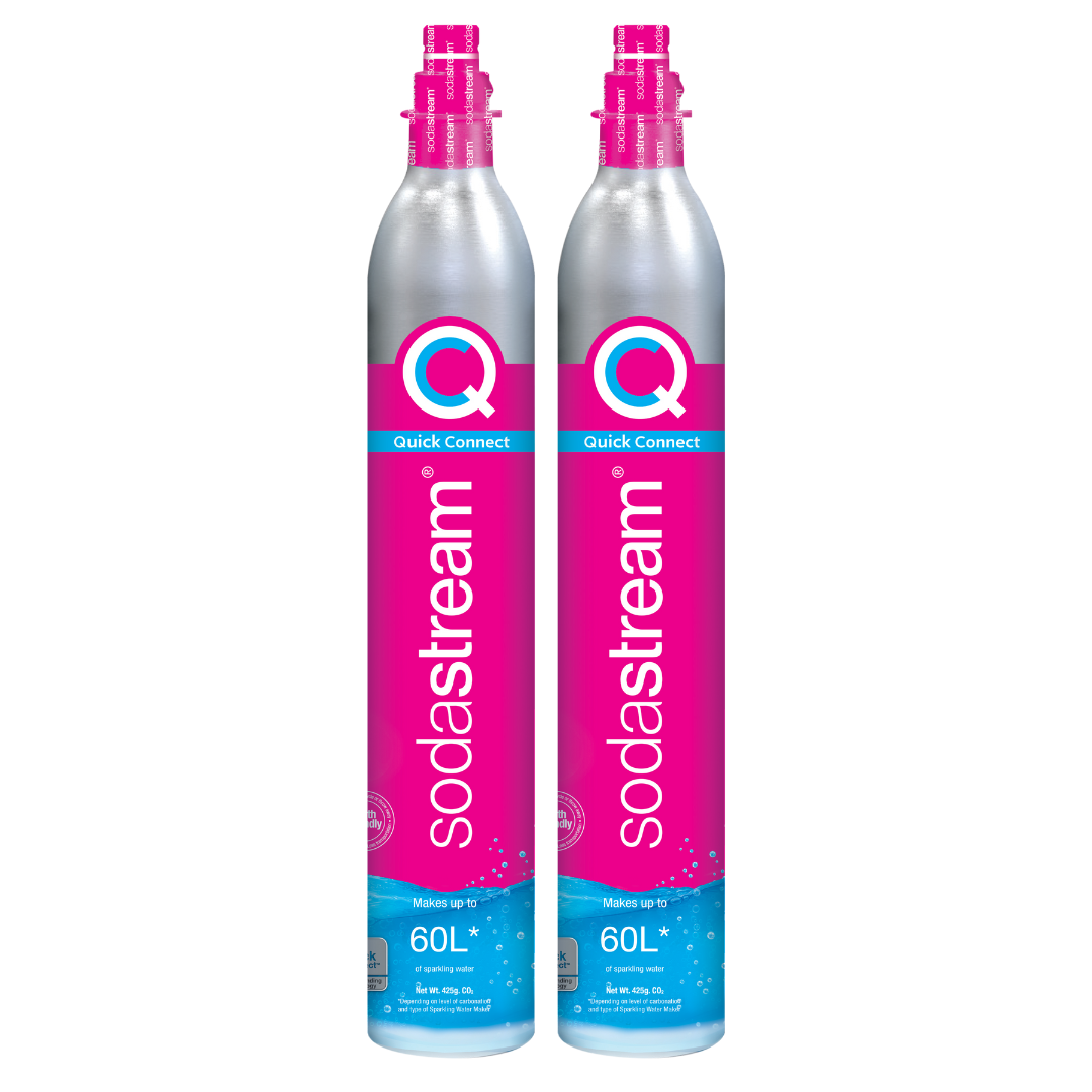 60L Quick Connect Refill Cylinder (2 Pack) sodastream